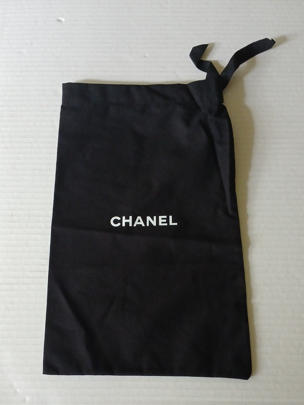 Chanel Dust Bag Drawstring Storage Dust Bag Black